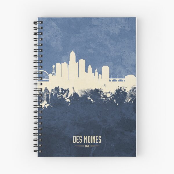 Item preview, Des Moines Iowa Skyline designed and sold by ArtPrints.