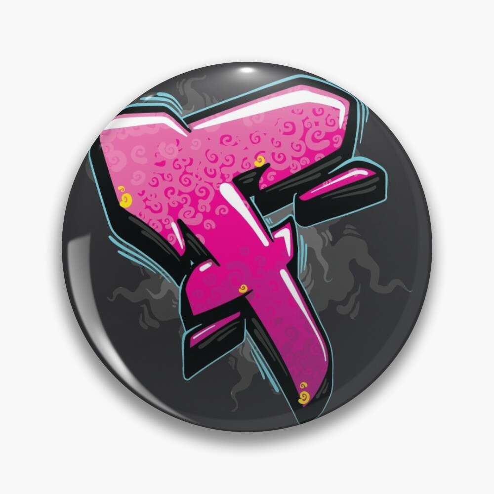 Graffiti T Pin