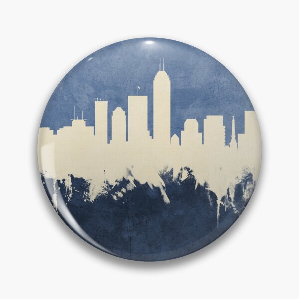 Artikelvorschau, Indianapolis Indiana Skyline entworfen und verkauft von ArtPrints.