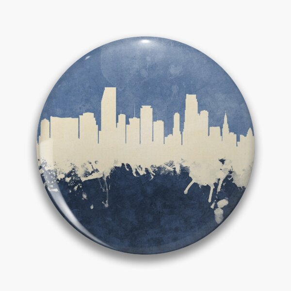 Item preview, Miami Florida Skyline designed and sold by ArtPrints.