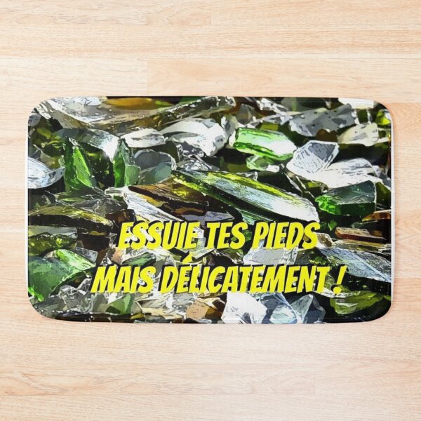 Aperçu de l'œuvre Essuie Tes Pieds 4. créée et vendue par Vinidal.