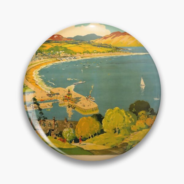 Item preview, Royal Rothesay vintage travel poster designed and sold by stickart-marek.