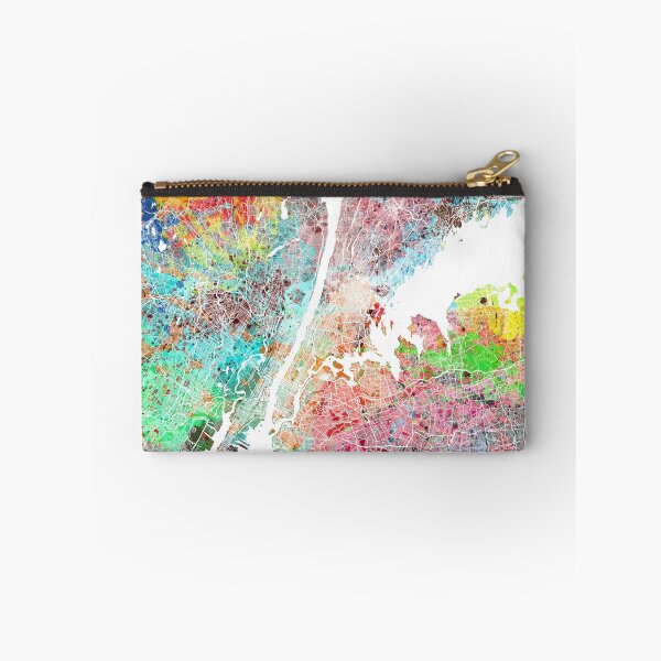 Item preview, New York splash painting map designed and sold by nicksman.