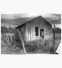 Shack on the Fence Line II Poster