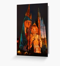 Lights of Christmas, Sydney 2011 Greeting Card