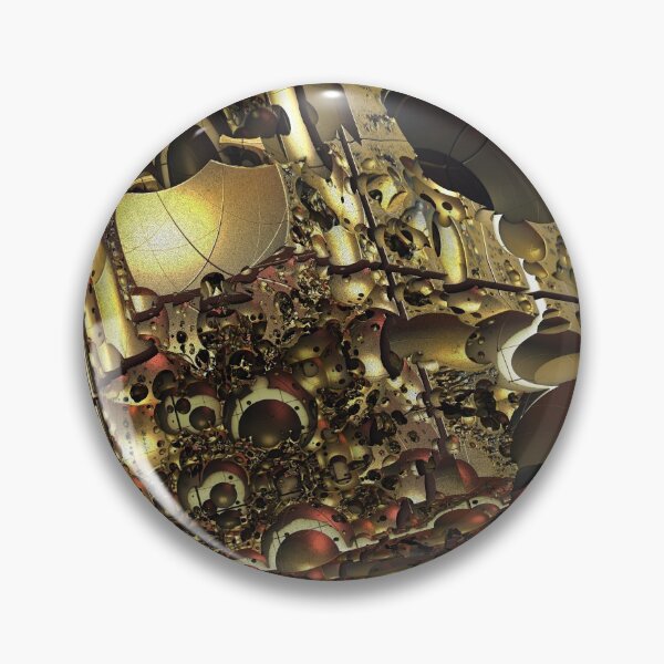 Item preview, Beksinski meets Dali in gold designed and sold by Banan31.