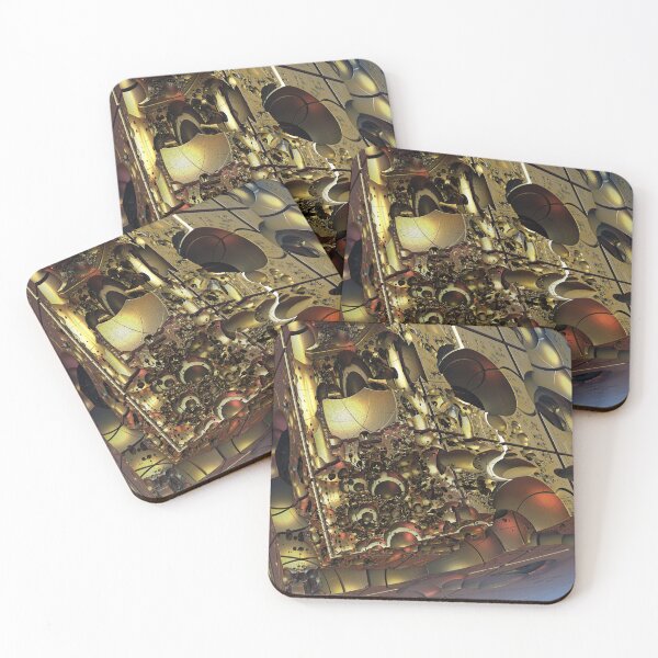 Item preview, Beksinski meets Dali in gold designed and sold by Banan31.