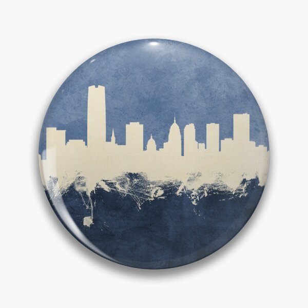 Aperçu de l'œuvre Oklahoma City Skyline créée et vendue par ArtPrints.