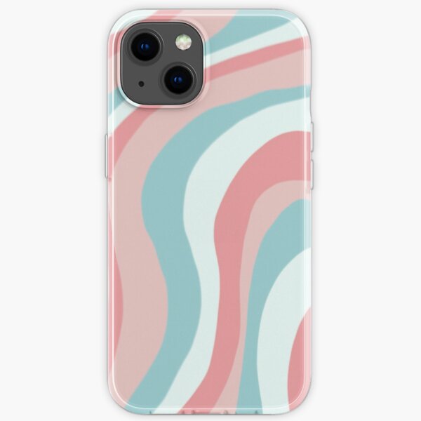 Aesthetic Wallpaper With Color Lines Iphone Case By Pastel Paletted Redbubble