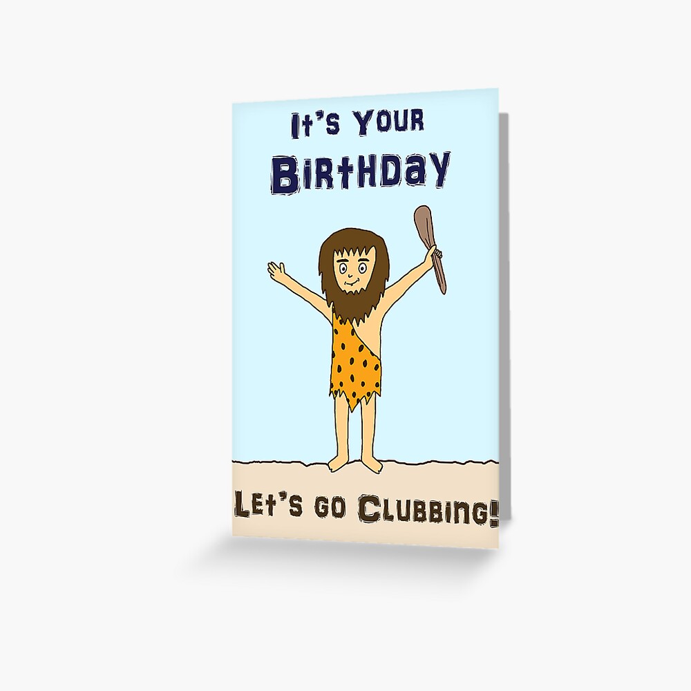 Captain caveman happy birthday