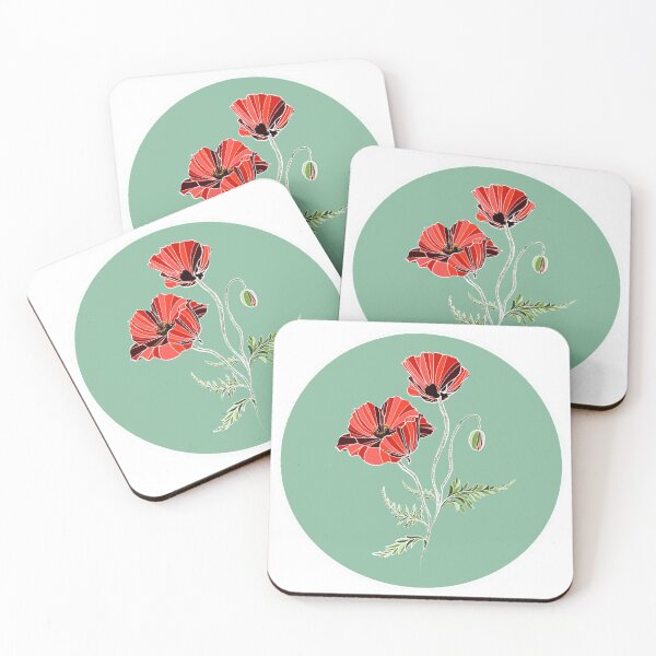 Item preview, Red Poppies designed and sold by MinMin-Bug.
