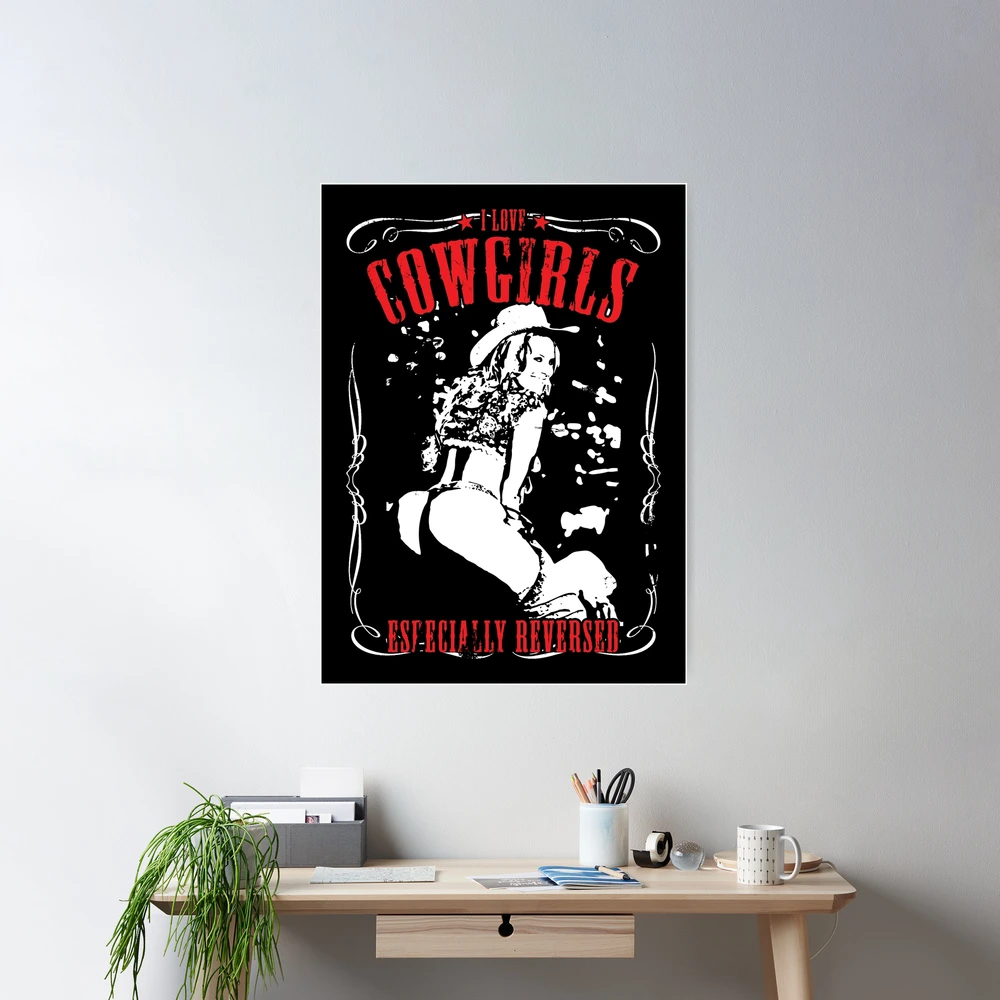 Sexy Reverse Cowgirl Poster for Sale by EddieBalevo | Redbubble