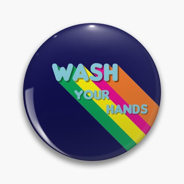 Item preview, Wash Your Hands Long Shadows designed and sold by Civil-Woke.