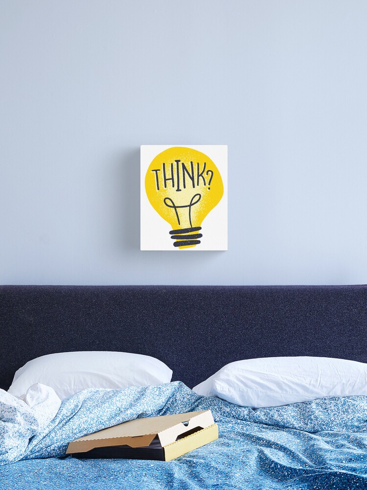 Light bulb, thinking, idea Poster by DerSenat