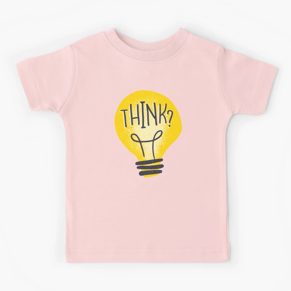 Light bulb on glowing You light up my life Kids T-Shirt by