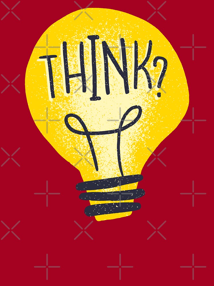 Light bulb, thinking, idea Poster by DerSenat