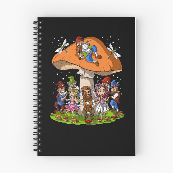 Item preview, Cottagecore Mushroom Gnomes designed and sold by underheaven.