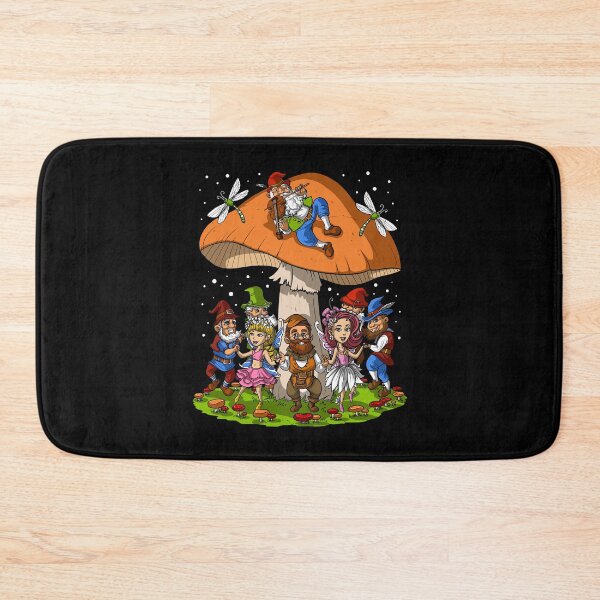 Item preview, Cottagecore Mushroom Gnomes designed and sold by underheaven.