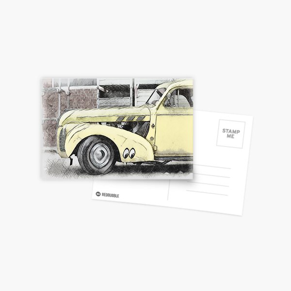 Pontiac Deluxe Coupe II Postkarte