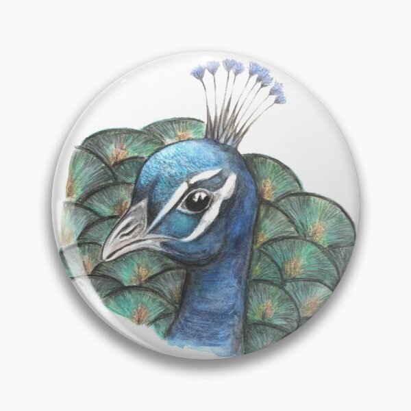 Item preview, Peacock designed and sold by PaintedWillow.