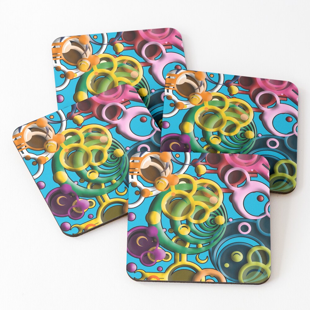 Item preview, Coasters (Set of 4) designed and sold by SCTGraphics.