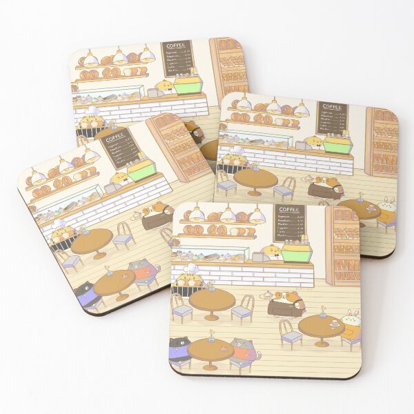 Item preview, Cute Cafe designed and sold by dehybi.