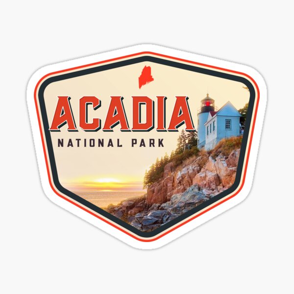 Acadia National Park Sticker