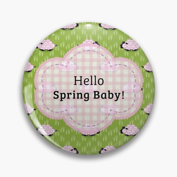 Item preview, Pastel Sheep - Hello Spring Baby! designed and sold by Daniel Bevis Design.