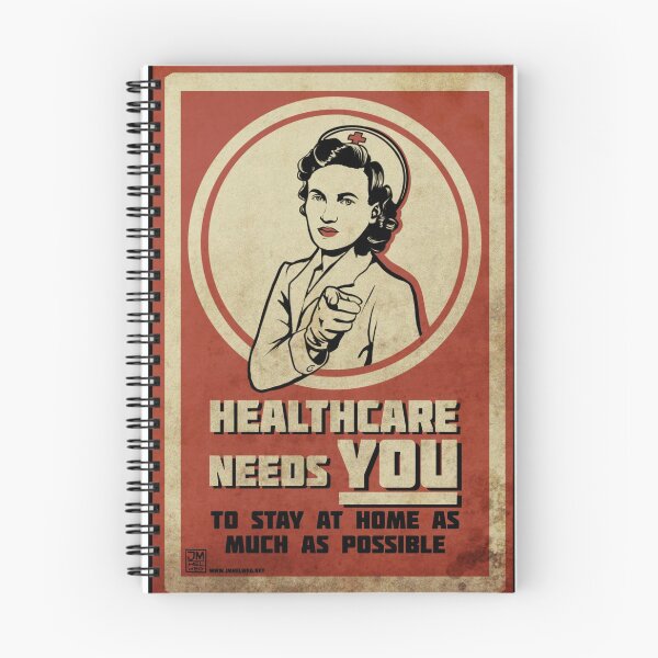 Item preview, Healthcare needs you, Corona propaganda designed and sold by jmhelweg.