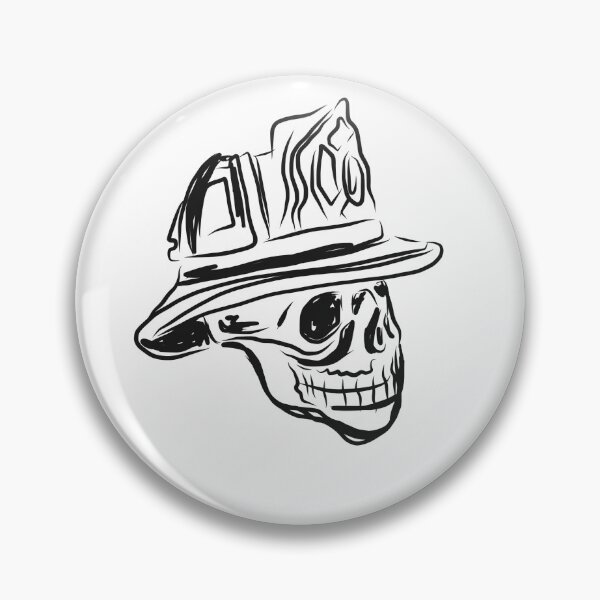 Item preview, Firefighter skull helmet  designed and sold by Tropical Blood.