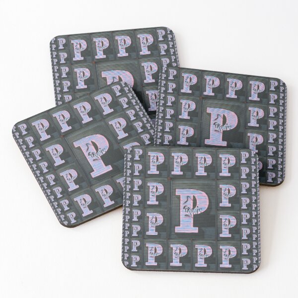 Item preview, CAPITAL LETTER P. MAGIC CARPET Repeated Size Reductions  designed and sold by mister-john.