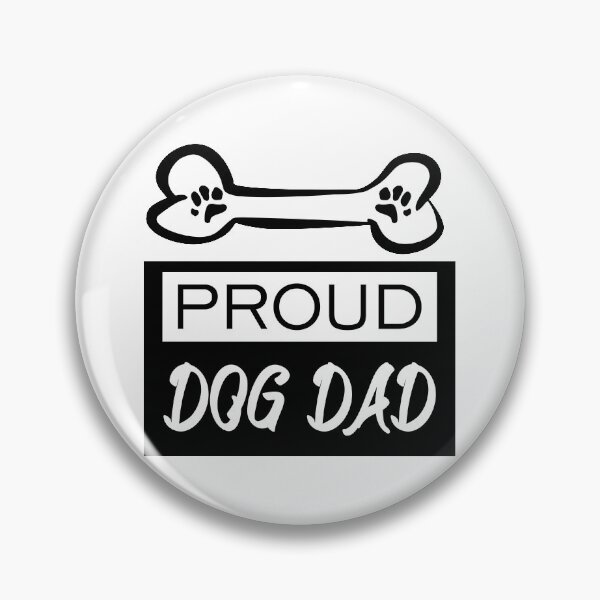 Artikelvorschau, Proud Dog Dad entworfen und verkauft von claudiasartwork.