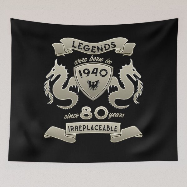 Item preview, 80th Birthday Gift 1940 Born - Born 1940 designed and sold by Dubbra.