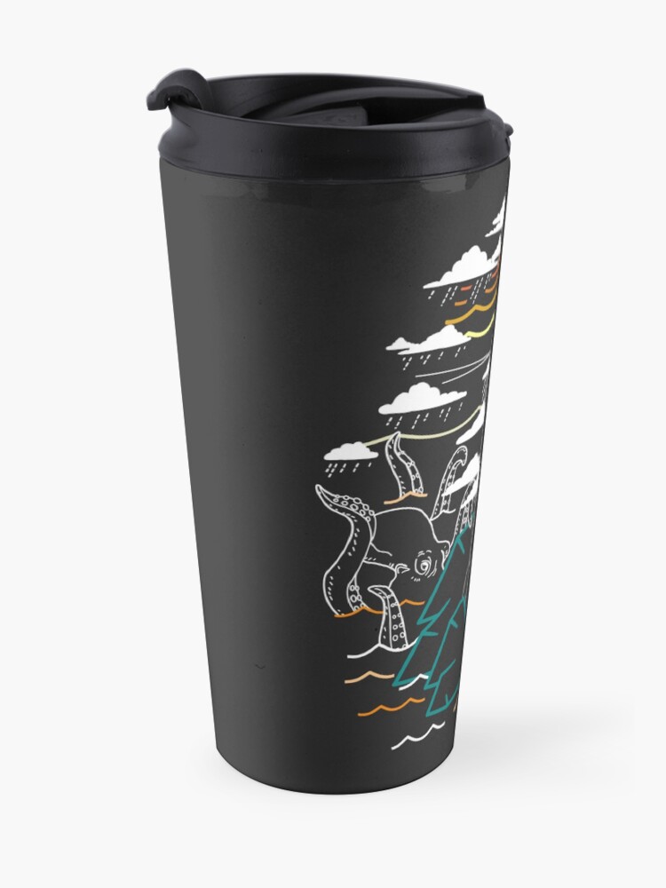 Alternate view of When Legends Meet Travel Mug