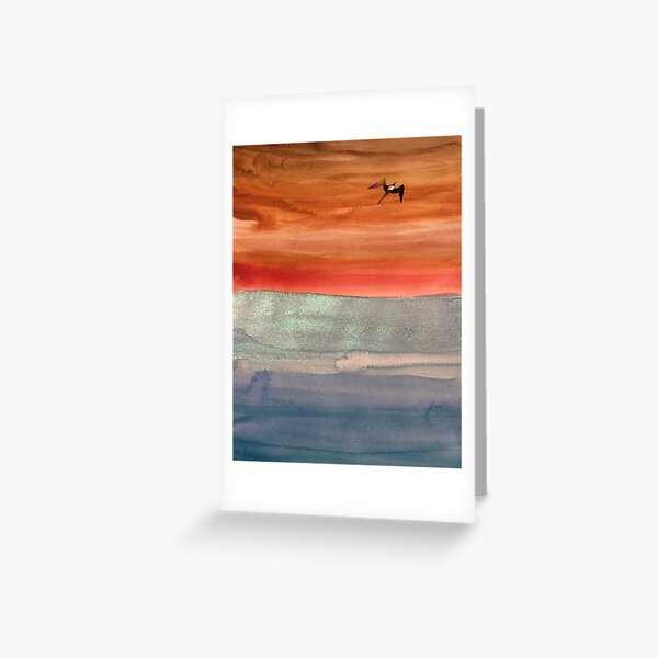 Frigate Bird Greeting Card