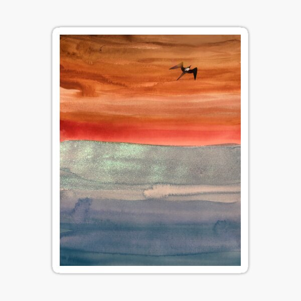 Frigate Bird Sticker