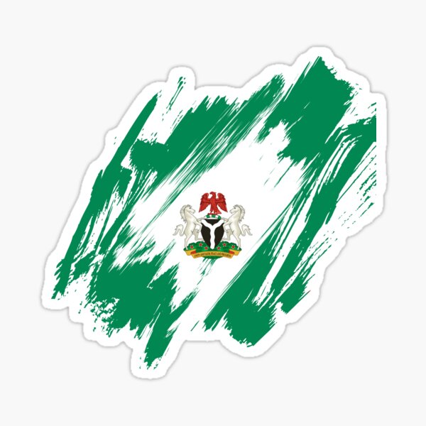 Nigeria National Flag Stickers Redbubble