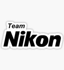 Team Nikon! Sticker