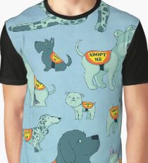 Adopt a Dog Graphic T-Shirt