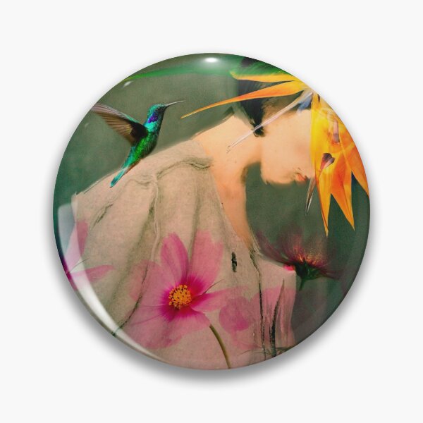 Item preview, Woman between flowers designed and sold by VictoriaHerrera.