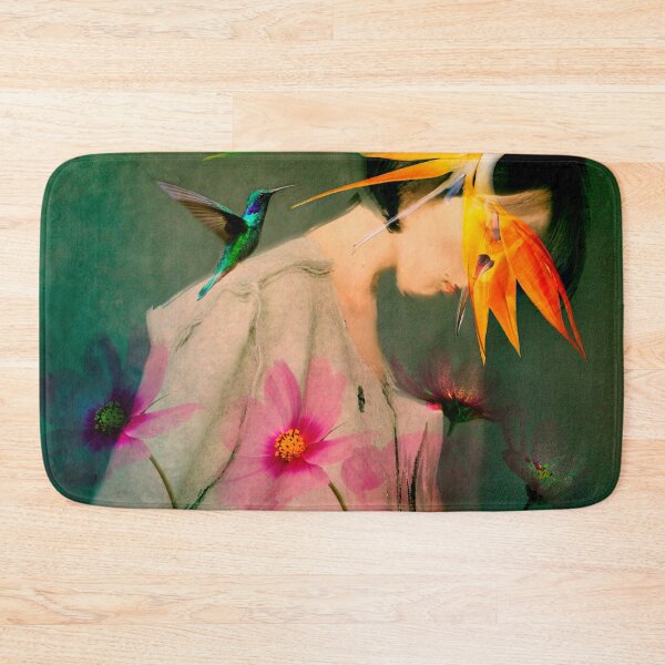 Item preview, Woman between flowers designed and sold by VictoriaHerrera.