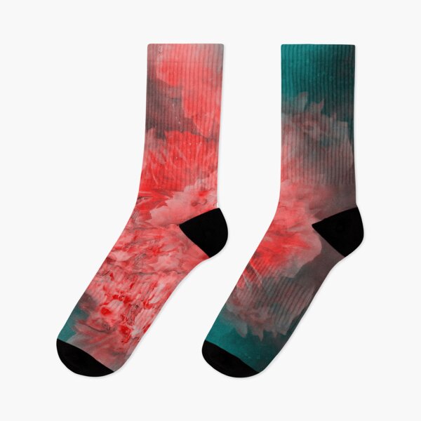 Item preview, Abstract Red Flowers designed and sold by VictoriaHerrera.