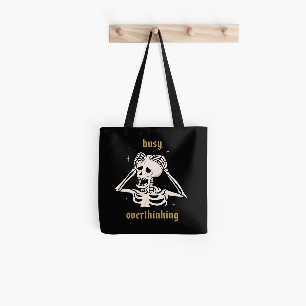 Busy Overthinking Tote Bag