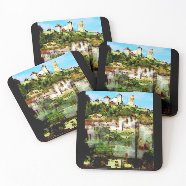 Item preview, Grimaud, Village in South of France,  in the Provence designed and sold by Robert Elfferich.