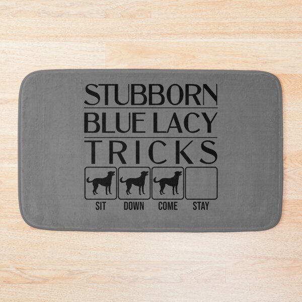 Item preview, Funny Blue Lacy Design: Stubborn Blue Lacy Tricks / Stubborn Dog Tricks, funny gift idea designed and sold by HEJAshirts.