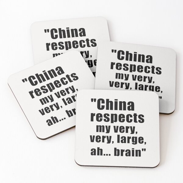 Item preview, China respects my brain. designed and sold by shawaky.