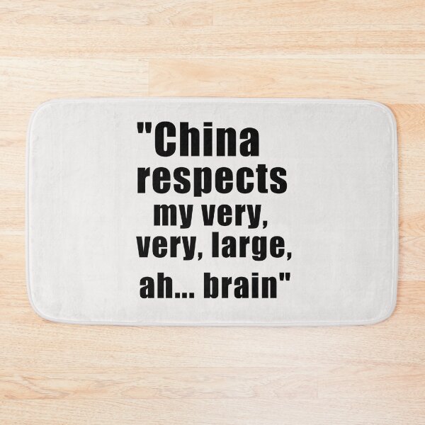 Item preview, China respects my brain. designed and sold by shawaky.