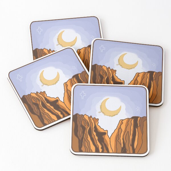 Item preview, Dibujo lineal de Canyon Moon designed and sold by lornebean.