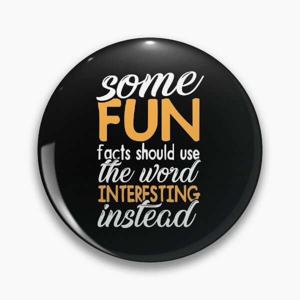 Item preview, some fun facts designed and sold by onum2018.