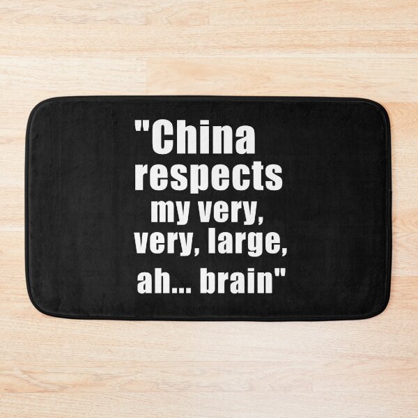 Item preview, China respects my brain. designed and sold by shawaky.